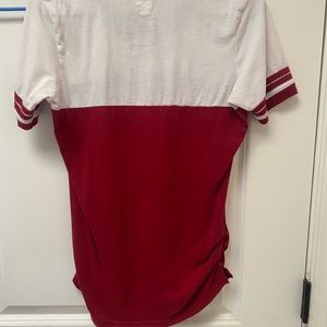 Oklahoma T-shirt. Red and white t shirt.